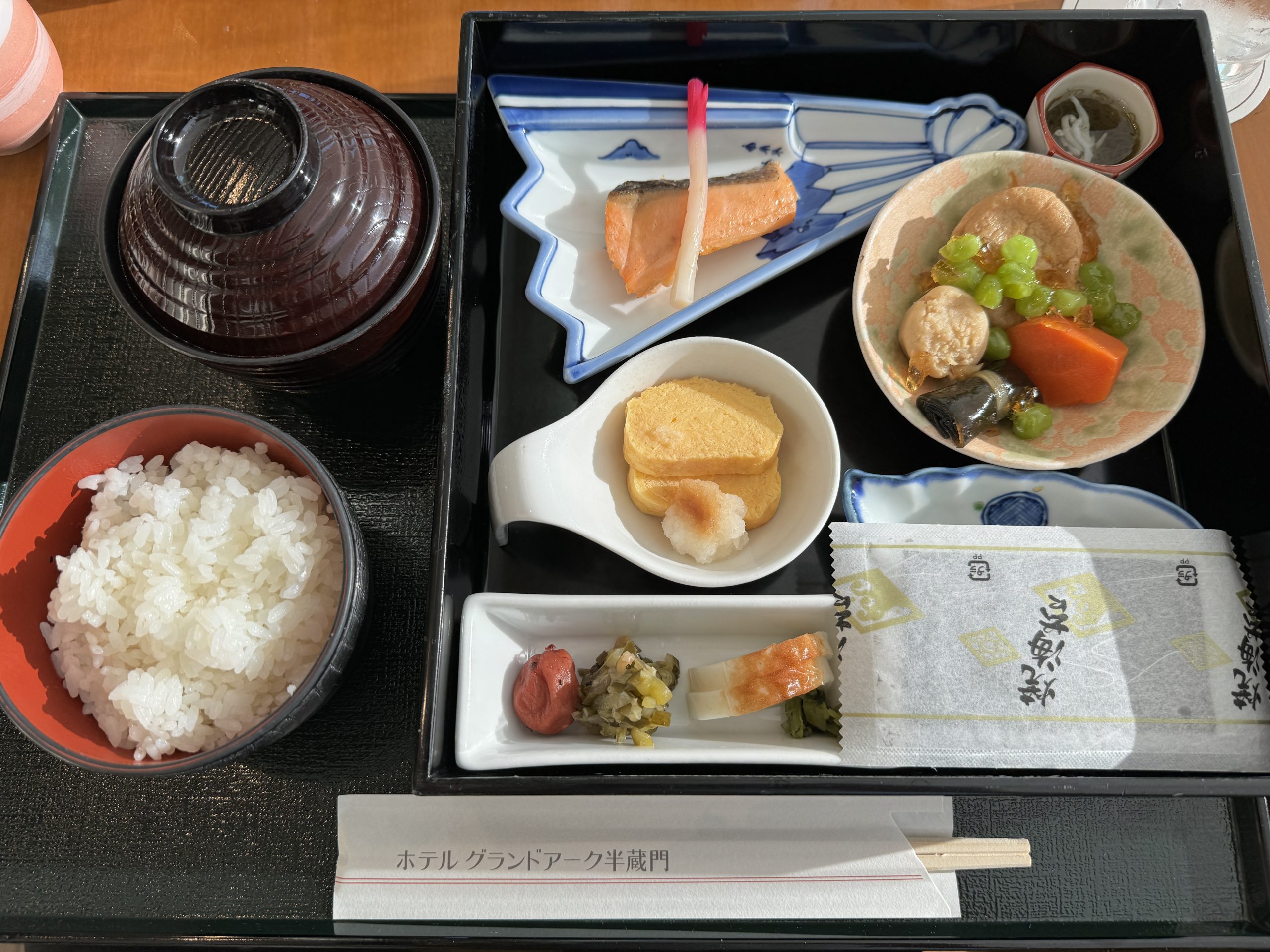 グランドアーク半蔵門朝食 | 小林貴明ブログ